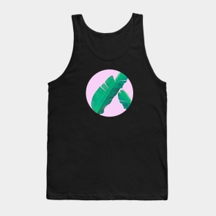 Banana Palm Leaves Tank Top